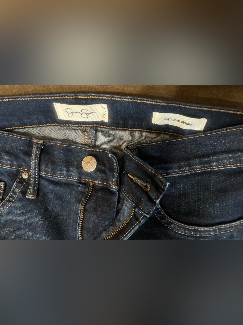 Jessica Simpson Navy Skinny Jeans